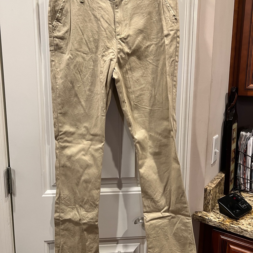Children’s Place Girls Tan Khaki Chino Pants Sz 18